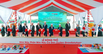 Liên danh Den Ouden - De Heus động thổ nhà máy sản xuất phân bón hữu cơ công suất 70.000 tấn/năm tại tỉnh lớn phía Nam