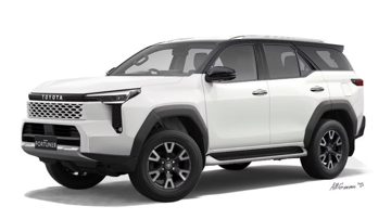 Toyota chuẩn bị 'lột xác' Toyota Fortuner thế hệ mới: Màn hình kép 12,3 inch, khung gầm TNGA-F và khả năng có bản hybrid