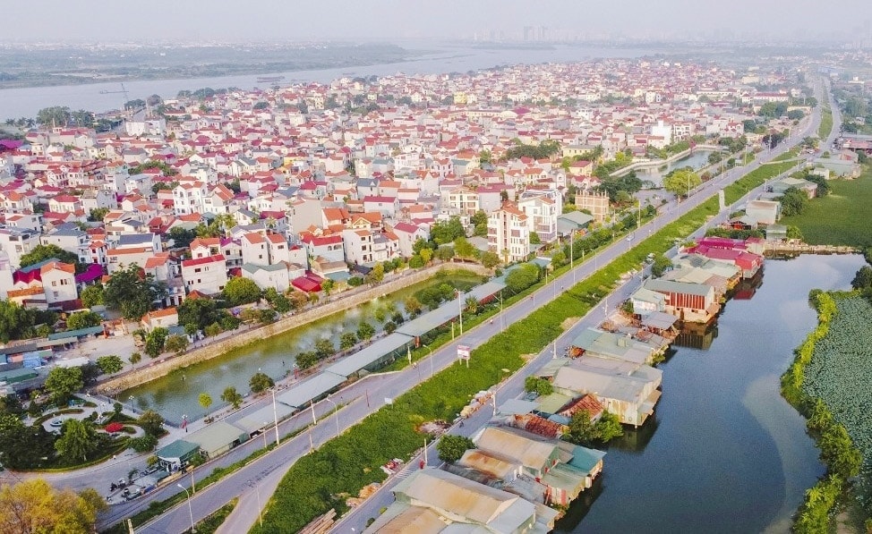 Một góc xã Ô Diên. Nguồn ảnh: Hanoimoi.vn