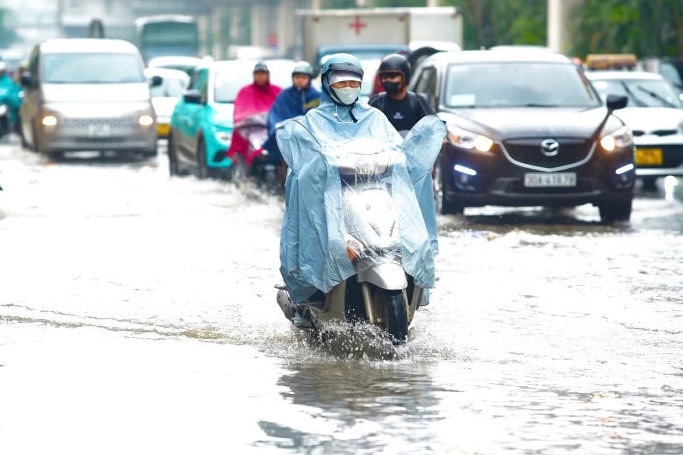 Miền Bắc sắp đón thêm mưa lớn - Ảnh 1.