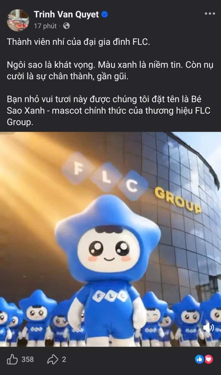 <a style='text-decoration: none;' href='/FLC'>FLC</a> xuất hiện 'nhân tố mới', được ông Trịnh Văn Quyết đích thân đề xuất - Ảnh 1.