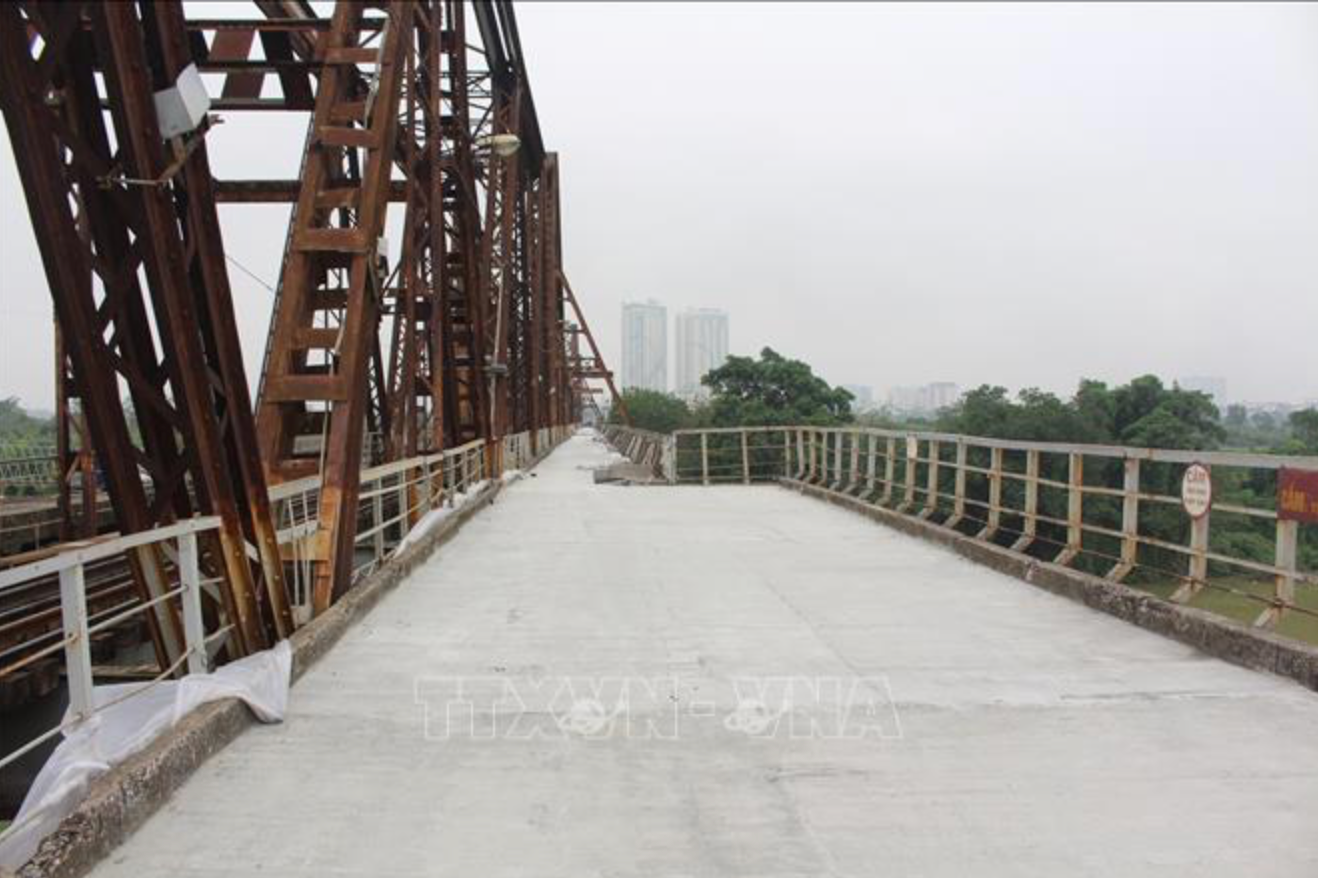 Chưa đầy 1 tháng nữa, cây cầu thép có tuổi đời lớn nhất Việt Nam chính thức thông xe trở lại- Ảnh 2. Chưa đầy 1 tháng nữa, cây cầu thép có tuổi đời lớn nhất Việt Nam chính thức thông xe trở lại- Ảnh 2.