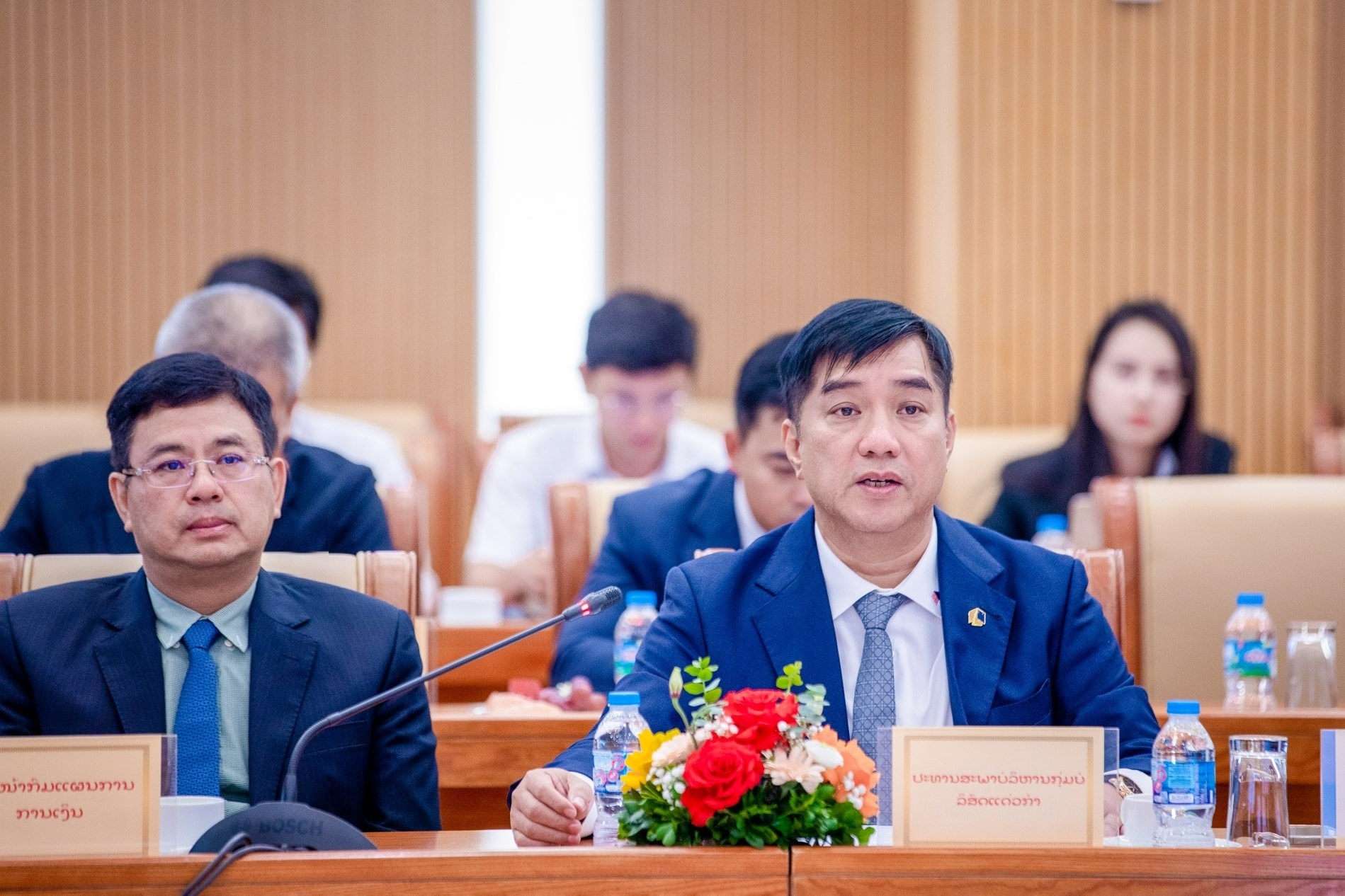 Ông Hồ Minh Hoàng – Chủ tịch HĐQT Tập đoàn Đèo Cả tại sự kiện