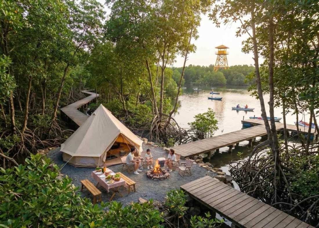 Việt Nam có ‘Amazon thu nhỏ’ là công viên rừng ngập mặn lớn bậc nhất thế giới, quy mô vượt Hồ Tây- Ảnh 2. Việt Nam có ‘Amazon thu nhỏ’ là công viên rừng ngập mặn lớn bậc nhất thế giới, quy mô vượt Hồ Tây- Ảnh 2.