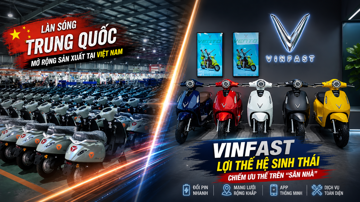 Tập đoàn Trung Quốc mở thêm nhà máy 1 triệu xe điện/năm tại Việt Nam nhưng VinFast vẫn chiếm ưu thế trên 'sân nhà'