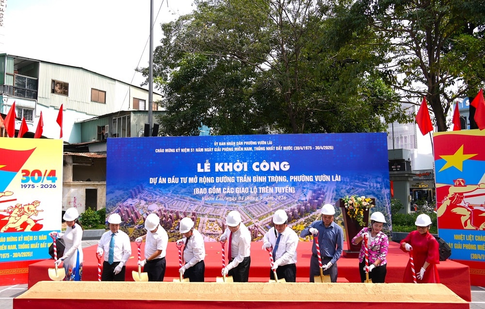 Hình ảnh tại lễ khởi công. Nguồn ảnh: UBND TP. HCM Hình ảnh tại lễ khởi công. Nguồn ảnh: UBND TP. HCM