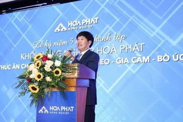 Nông nghiệp Hòa Phát (HPA) chốt ngày trả cổ tức tiền mặt tỷ lệ 21%