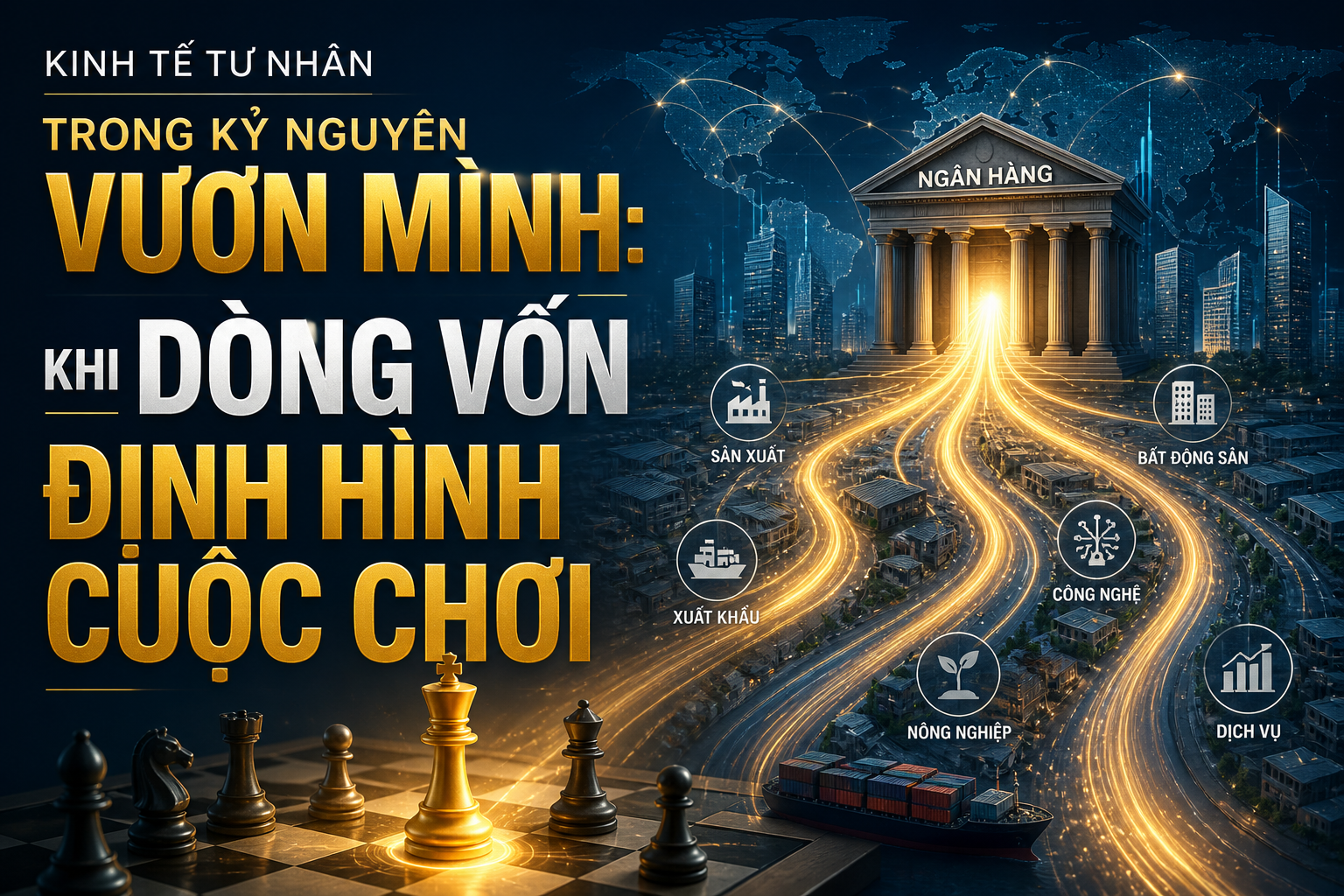 Kinh tế tư nhân trong kỷ nguyên vươn mình: Khi dòng vốn định hình cuộc chơi - Ảnh 1.