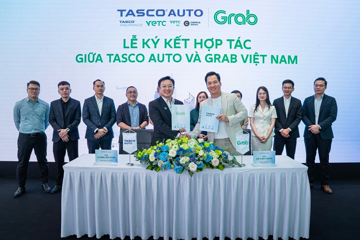 Cú bắt tay Grab và Tasco Auto: Tài xế công nghệ hưởng lợi gì từ làn sóng xe điện?