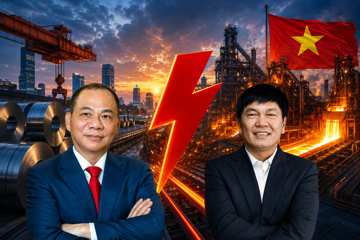 Gia nhập sân chơi đe dọa vị thế Hòa Phát (HPG), tỷ phú Phạm Nhật Vượng đẩy mạnh triển khai siêu dự án thép 80.000 tỷ đồng