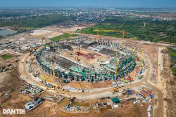 Sân vận động hiện đại nhất Việt Nam do Vinhomes làm tổng thầu có bước tiến lớn, hướng tới đăng cai World Cup