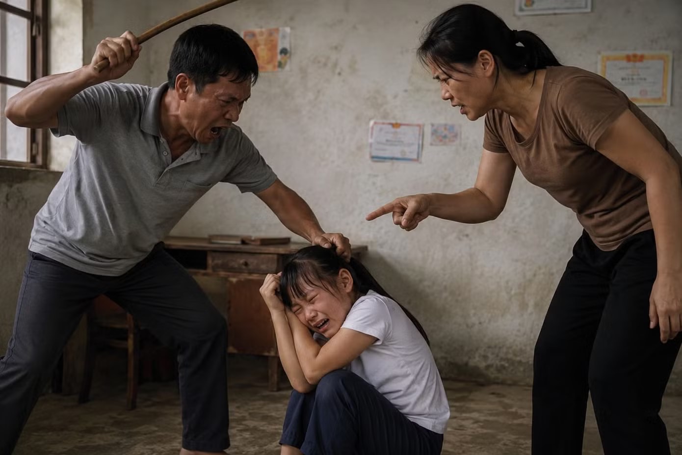 Ảnh minh họa. Hà Nội: Bé gái 4 tuổi bị cha dượng và mẹ đẻ bạo hành dẫn đến tử vong - Ảnh 1.
