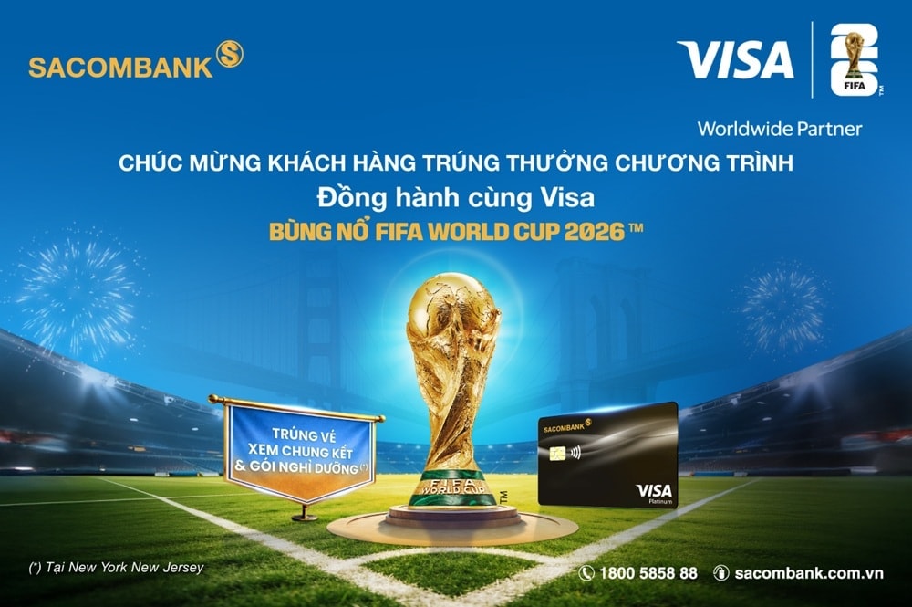 SACOMBANK công bố khách hàng may mắn nhận chuyến đi Mỹ xem FIFA World Cup - Ảnh 1.