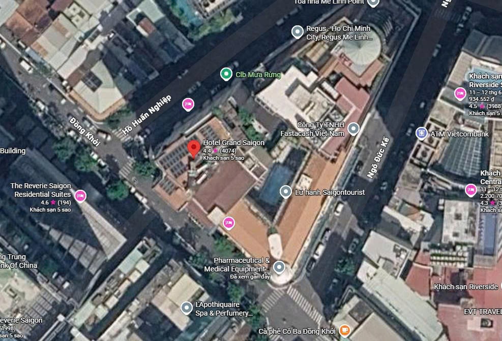 Vị trí khu đất trên Google Maps Vị trí khu đất trên Google Maps