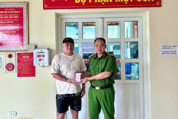 Tài khoản nhận số tiền 50 triệu đồng, công an lập tức mời anh Nguyễn Đình Bắc, SN 1996 lên làm việc