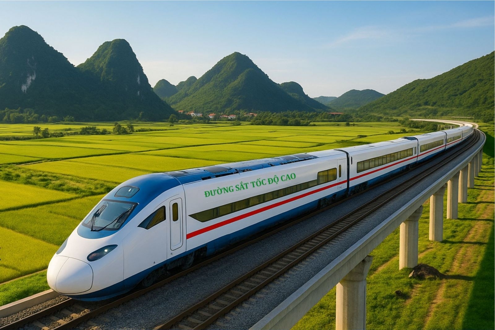 Đường sắt tốc độ cao kết nối Đông Nam Bộ và Đồng bằng sông Cửu Long: Dài gần 300km với 9 nhà ga- Ảnh 2. Đường sắt tốc độ cao kết nối Đông Nam Bộ và Đồng bằng sông Cửu Long: Dài gần 300km với 9 nhà ga- Ảnh 2.