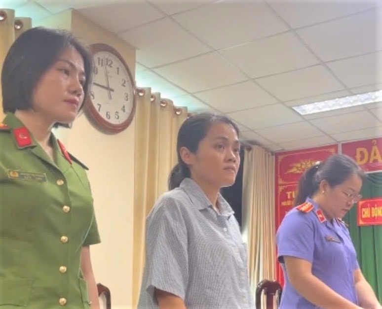 Bị cáo Phạm Thị Ngọc Diễm