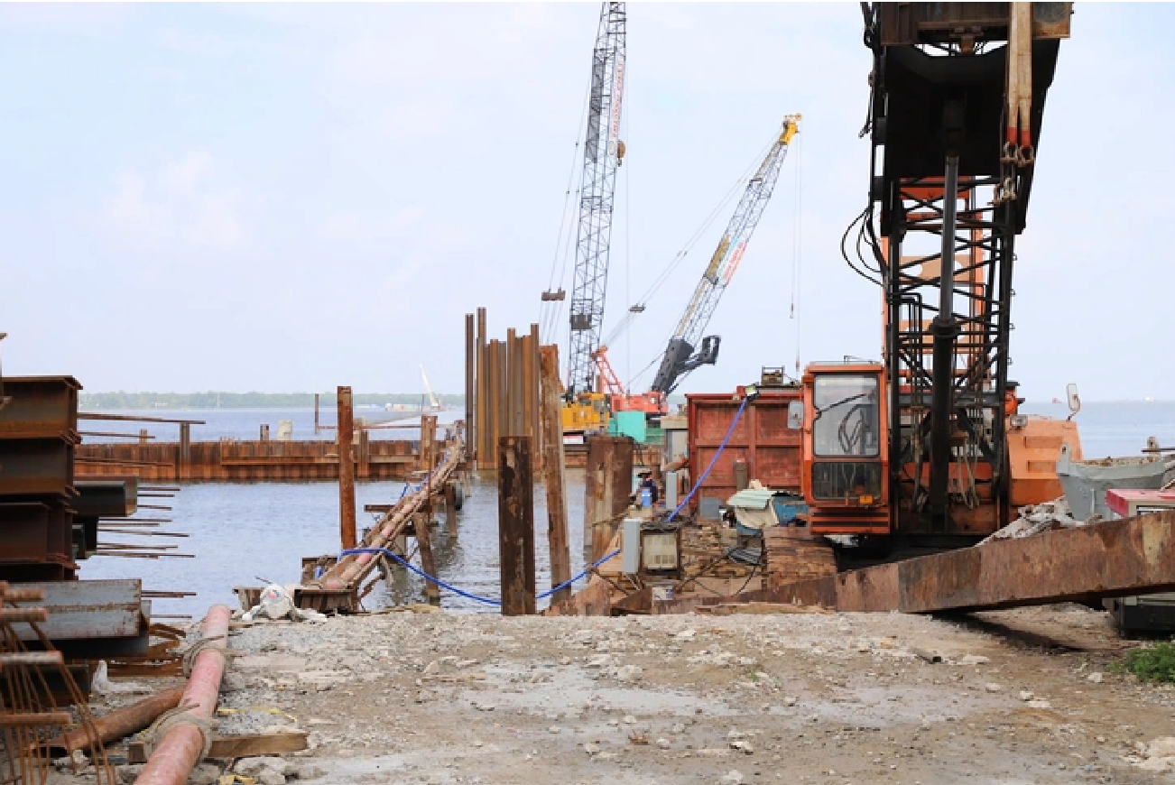 Cầu vượt biển gần 4.000 tỷ tại miền Tây chậm tiến độ- Ảnh 1. Cầu vượt biển gần 4.000 tỷ tại miền Tây chậm tiến độ- Ảnh 1.