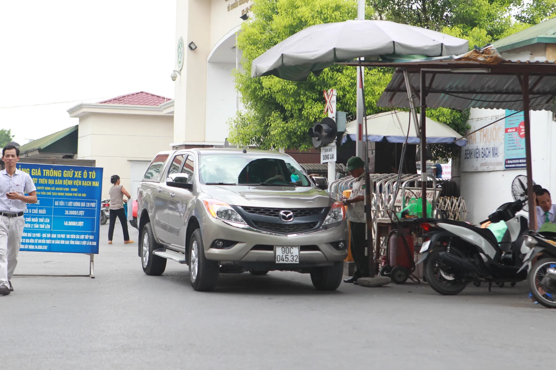 Một điểm trông giữ xe tại Hà Nội. Nguồn ảnh: Báo Kinh tế Đô thị Một điểm trông giữ xe tại Hà Nội. Nguồn ảnh: Báo Kinh tế Đô thị