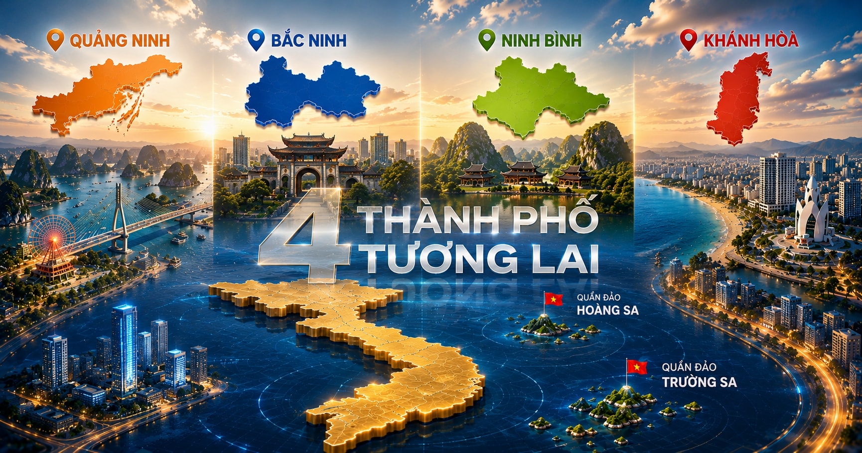 Trong vòng 4 năm nữa, Việt Nam sẽ có thêm 4 thành phố trực thuộc Trung ương mới- Ảnh 5. Trong vòng 4 năm nữa, Việt Nam sẽ có thêm 4 thành phố trực thuộc Trung ương mới- Ảnh 5.