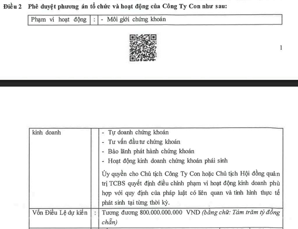 TCBS bất ngờ lập công ty con 800 tỷ đồng, chuyển nhượng loạt tài sản liên quan TCEX - Ảnh 1.