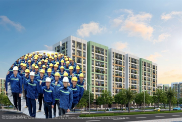 Không chỉ giúp 60.000 công nhân có việc làm, Vingroup nay còn muốn xây nhà phục vụ nhu cầu ở lâu dài của các đối tượng này
