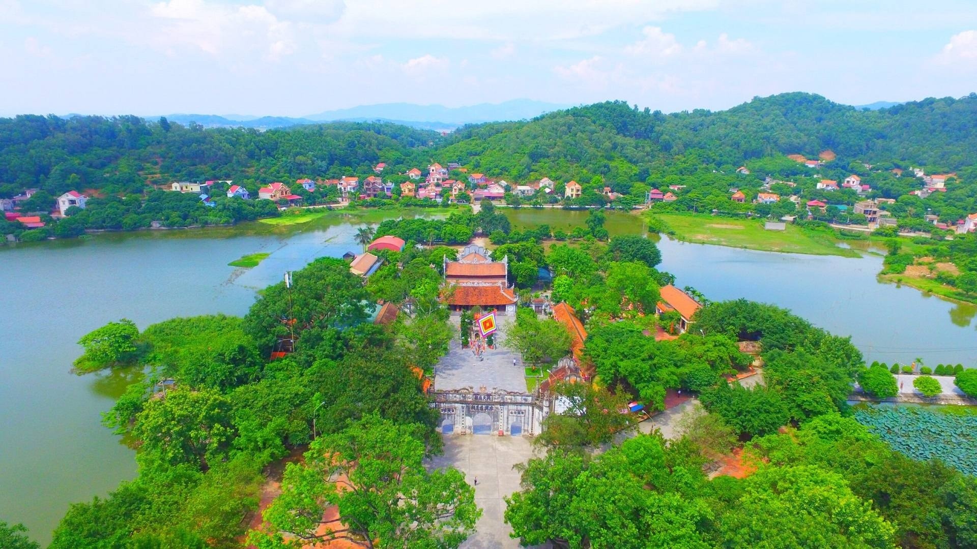 Khu di tích đền Kiếp Bạc. Nguồn ảnh: VinWonders