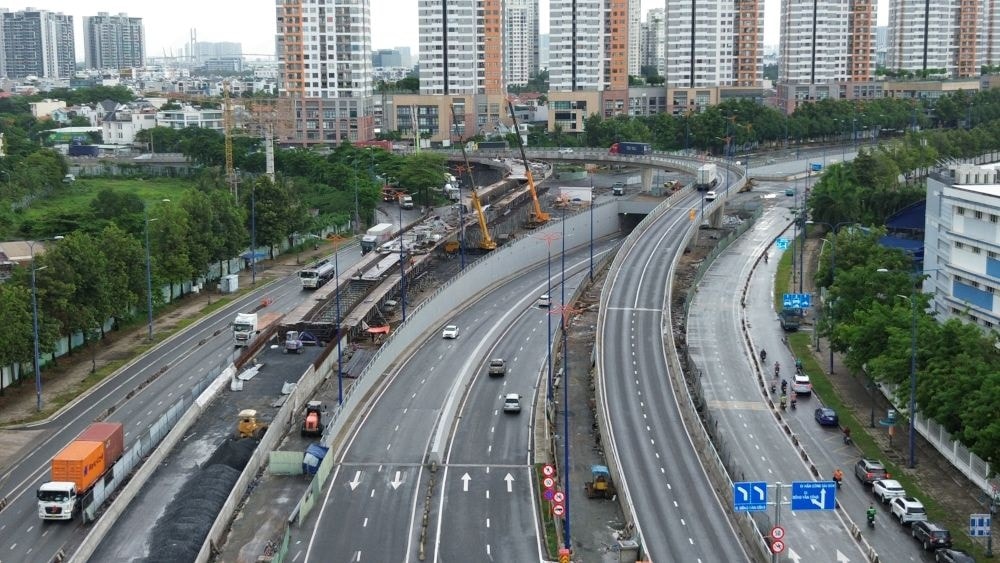 Tin vui về nút giao 3 tầng lớn nhất TP. HCM- Ảnh 1.