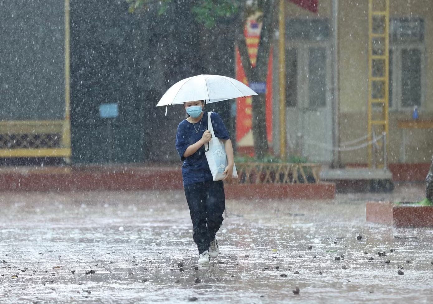 Phụ huynh, sĩ tử cần đề phòng mưa dông vào cuối ngày thi. Phụ huynh, sĩ tử lưu ý mưa dông - Ảnh 1.