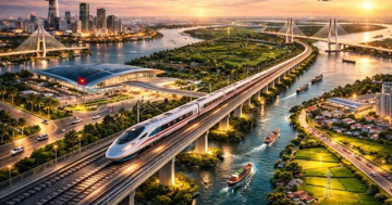 Tăng tốc tiến độ đầu tư dự án đường sắt đi chung cầu đường bộ nối 2 TP lớn phía Nam