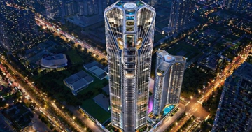Việt Nam sắp có tòa tháp chọc trời 75 tầng với hình tượng 'song long' do kiến trúc sư nước ngoài thiết kế, được kỳ vọng trở thành 'nóc nhà' miền Bắc