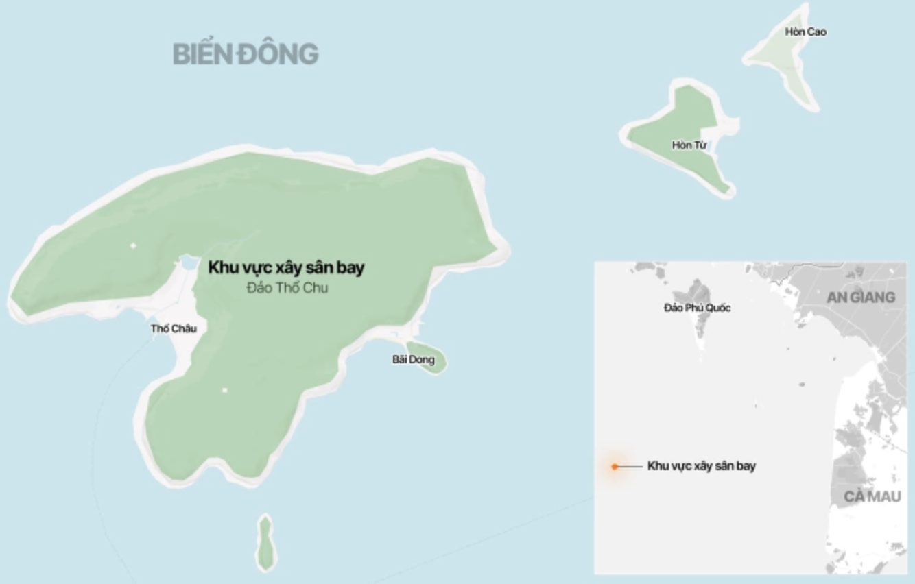 Việt Nam sắp xây thêm một sân bay mới, tọa lạc trên đảo tiền tiêu ở cực Tây Nam Tổ quốc- Ảnh 1.