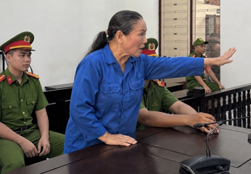 Tuyên án phạt tù cụ bà Lê Thị Kim Liên, 69 tuổi