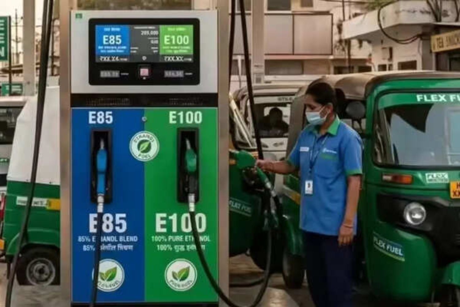 Chính thức triển khai xăng E100 tại Ấn Độ