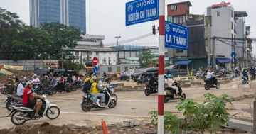 Từ hôm nay, Hà Nội cấm lưu thông trên đường La Thành để thi công tuyến vành đai 'đắt nhất hành tinh'