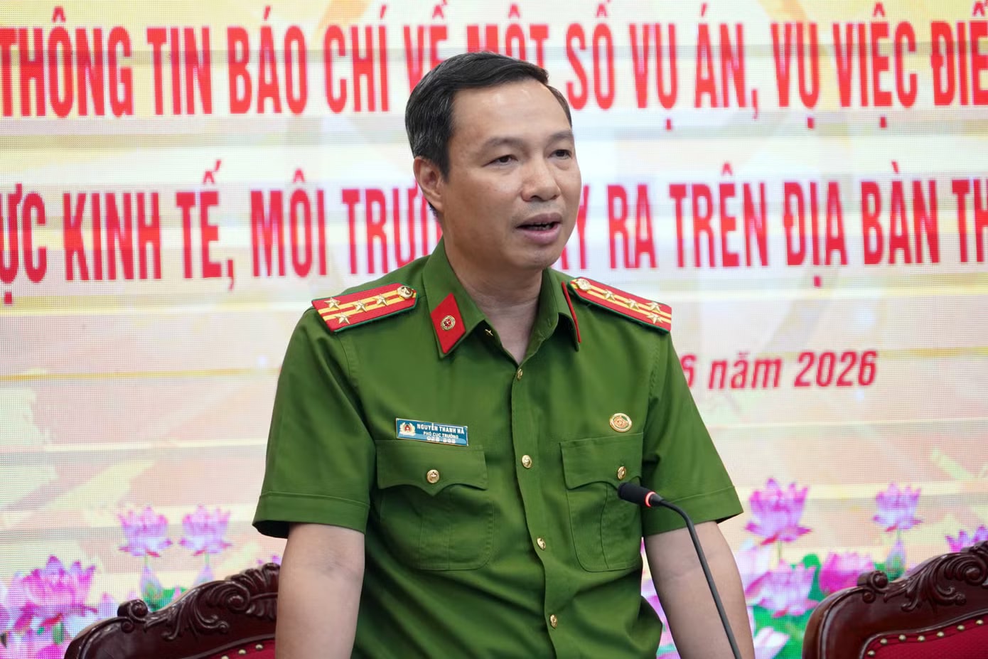 Đại tá Nguyễn Thanh Hà – Phó Cục trưởng Cục Cảnh sát hình sự. Vì sao các vụ án lừa đảo 'hợp đồng kỳ nghỉ' bây giờ mới bị triệt phá? - Ảnh 1.