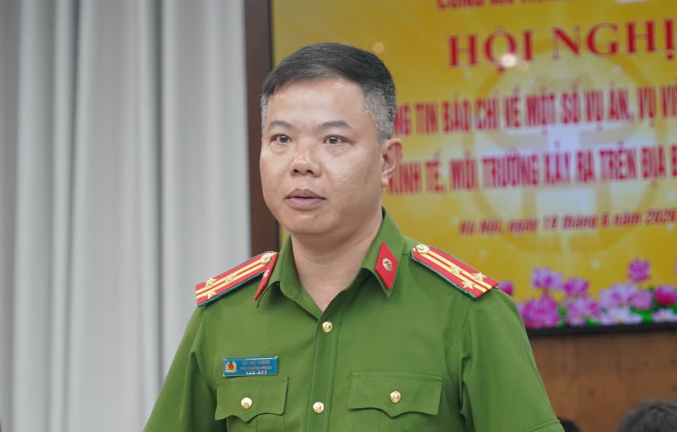 Thượng tá Đỗ Thế Thắng - Phó Trưởng phòng Cảnh sát kinh tế, Công an TP Hà Nội. Vì sao các vụ án lừa đảo 'hợp đồng kỳ nghỉ' bây giờ mới bị triệt phá? - Ảnh 2.