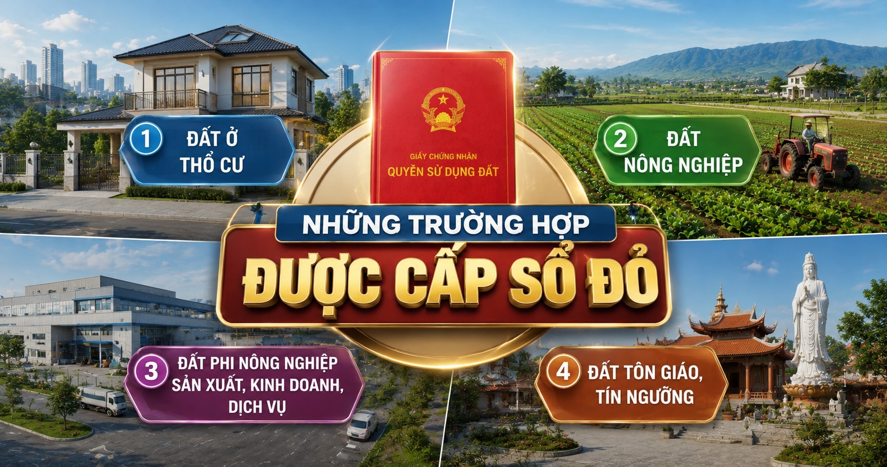 Đang sử dụng đất nhưng chưa có sổ đỏ: Trường hợp nào sẽ được cấp giấy chứng nhận quyền sử dụng đất trong năm 2026?- Ảnh 1.