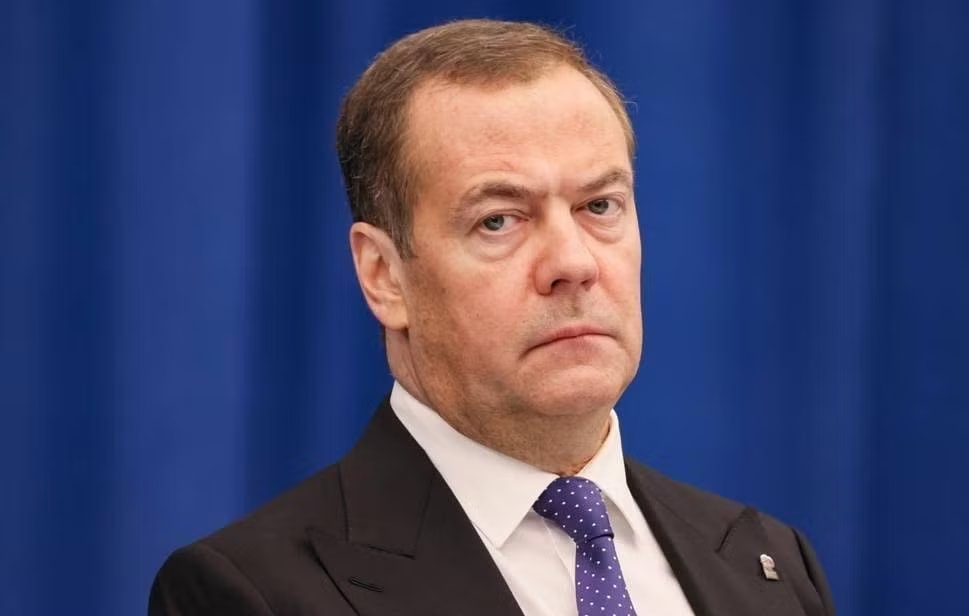 Phó Chủ tịch Hội đồng An ninh Nga Dmitry Medvedev. (Ảnh: Tass) Ông Dmitry Medvedev phát tín hiệu cứng rắn nhằm vào Ukraine - Ảnh 1.
