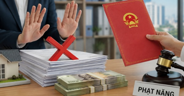 Từ nay, không đăng ký đất đai khi làm sổ đỏ lần đầu có thể bị xử phạt nặng