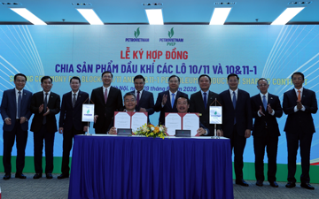 PVN ký hai hợp đồng khai thác dầu khí, bổ sung nguồn cung cho các nhà máy điện tại Đông Nam Bộ