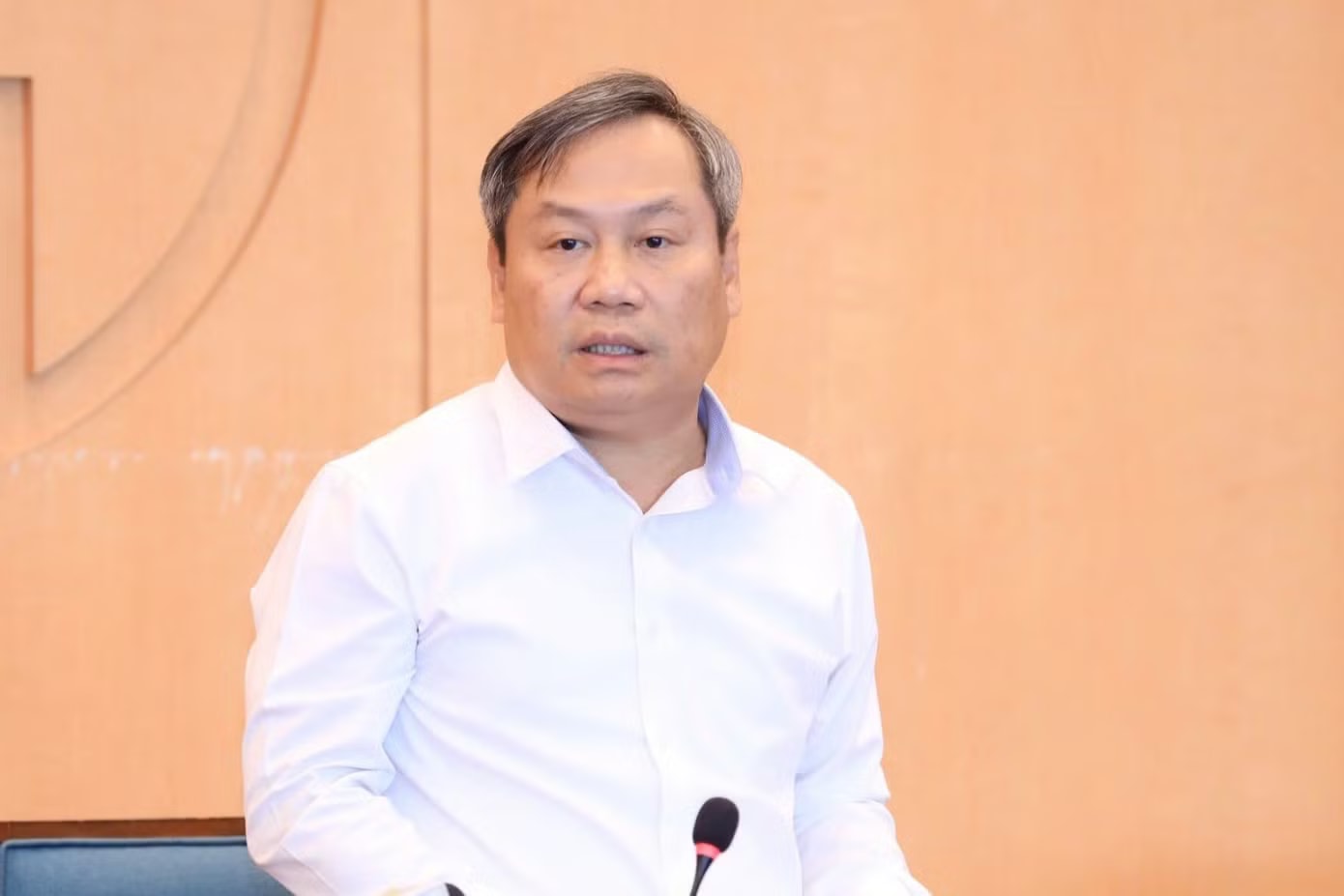 Chủ tịch Hà Nội Vũ Đại Thắng chủ trì cuộc họp Hà Nội công bố các dự án ưu tiên đầu tư qua bản đồ số vào ngày 29/6 - Ảnh 1.