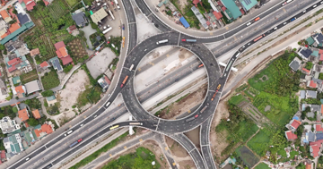 Sắp hoàn thành nút giao 1.900 tỷ trên tuyến giao thông huyết mạch 113km nối Hà Nội - Hải Phòng