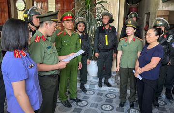 Khởi tố, bắt giam Lê Thị Thủy 58 tuổi