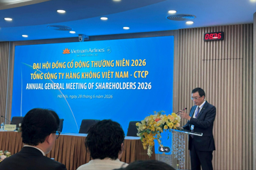 [Live] ĐHĐCĐ Vietnam Airlines: Mục tiêu lợi nhuận 510 tỷ đồng, đầu tư 20-30 tàu bay thân rộng giai đoạn 2031-2035