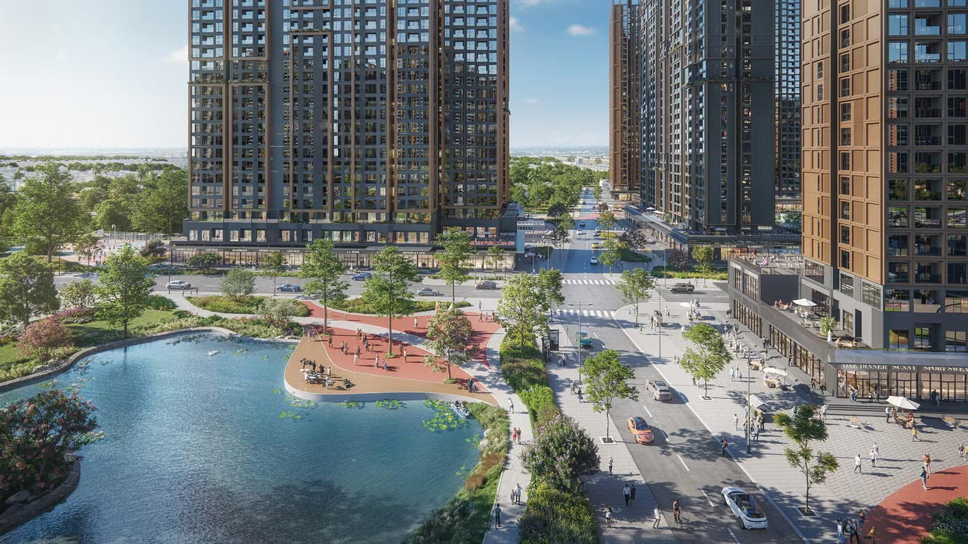 Cảnh quan xanh với công viên trung tâm rộng 3,6ha là điểm nhấn nổi bật của The Parkland Hạ tầng bứt tốc, định hình tâm điểm kết nối mới tại khu Đông Hà Nội - Ảnh 2.