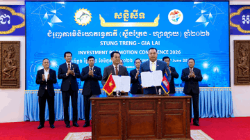 Doanh nghiệp của ông Lê Văn Thảo nhận 10.000ha đất tại Campuchia