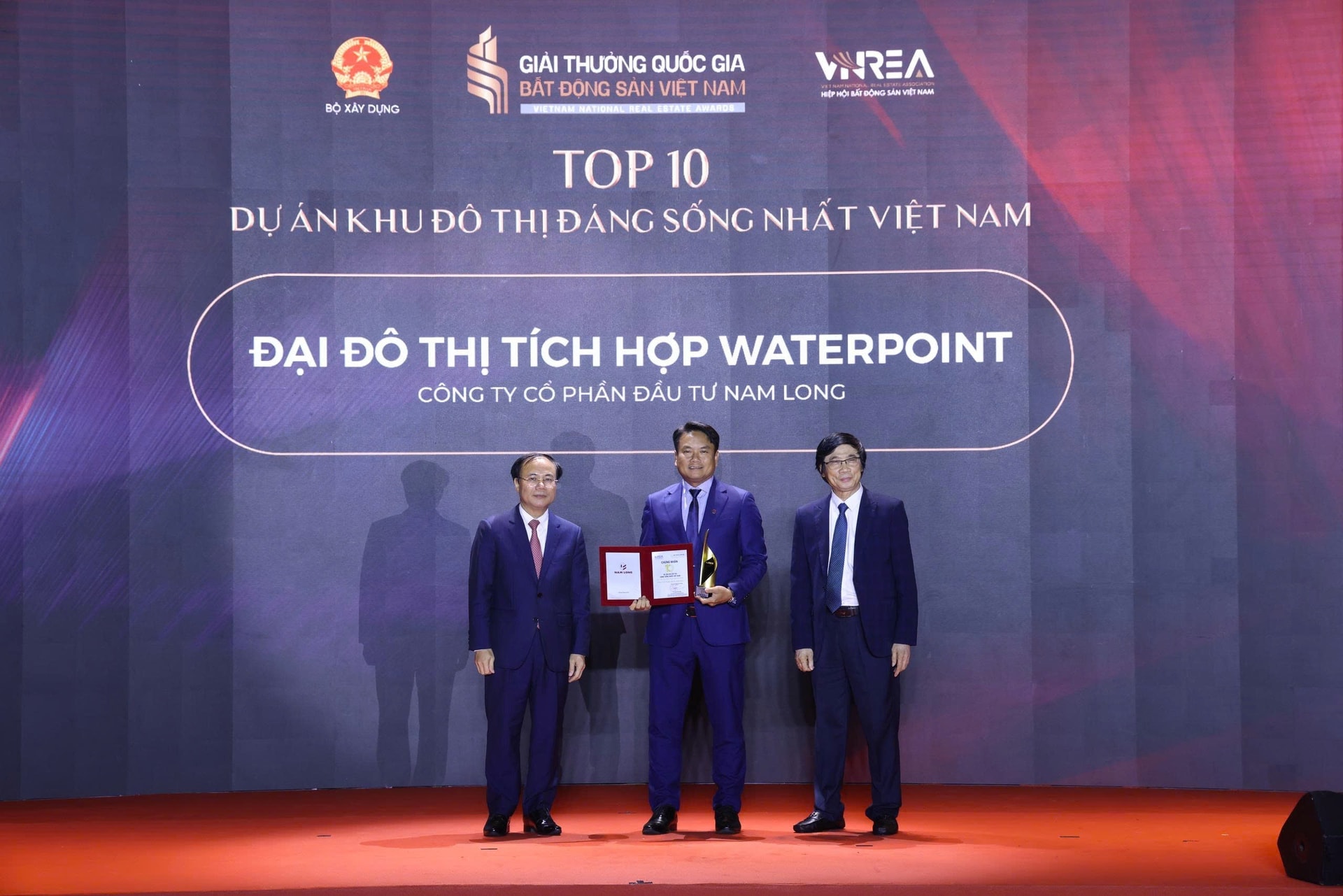 Nam Long (<a style='text-decoration: none;' href='/NLG'>NLG</a>) được vinh danh tại 3 hạng mục của Giải thưởng Quốc gia Bất động sản Việt Nam 2026 - Ảnh 1.