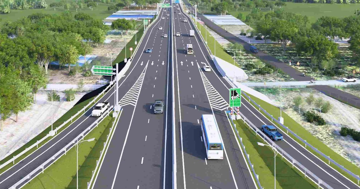 TP rộng nhất Việt Nam chính thức khởi công dự án thành phần đầu tiên thuộc tuyến vành đai hơn 120.000 tỷ