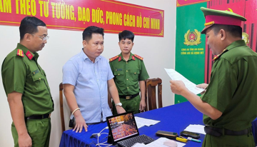 Thi hành lệnh bắt tạm giam Giám đốc Nguyễn Phước Hậu, SN 1993